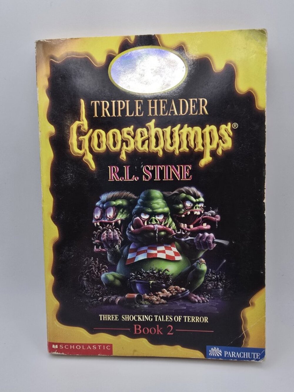 Goosebumps Triple Header Book 2: Three Shocking Tales of Terror, R.L. Stine VTG
